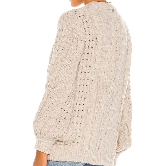 FOR LOVE & LEMONS Amaryllis Button Down Cardigan - Picture 6 of 7